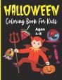 Halloween Coloring Books For Kids Ages 4-8 - Preview