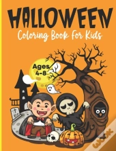 Halloween Coloring Books For Kids Ages 4-8