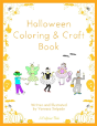 Halloween Coloring & Craft Book - Preview