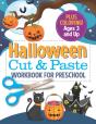 Halloween Cut And Paste Workbook For Preschool - Preview