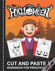Halloween Cut And Paste Workbook For Preschool
