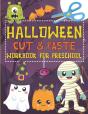 Halloween Cut & Paste Workbook For Preschool - Preview