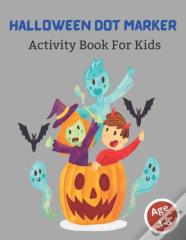 Halloween Dot Marker Activity Book For Kids