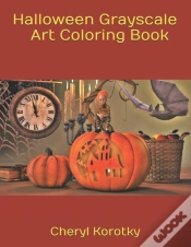 Capa do artigo Halloween Grayscale Art Coloring Book