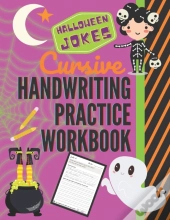 Halloween Jokes Cursive Handwriting Practice Workbook