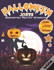 Capa do artigo Halloween Jokes Handwriting Practice Workbook