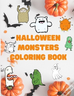 Capa do artigo Halloween Monsters Coloring Book