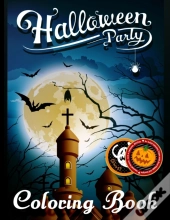 Halloween Party Coloring Book