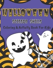 Halloween Scissor Skills |Coloring & Activity Book For Kids