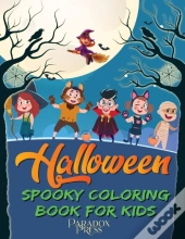 Halloween Spooky Coloring Book For Kids.