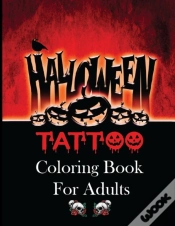 Capa do artigo Halloween Tattoo Coloring Book For Adults