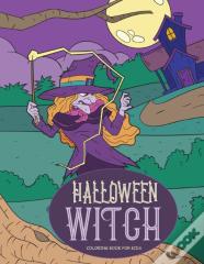 Halloween Witch Coloring Book For Kids