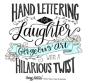 Hand Lettering For Laughter - Preview