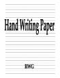 Hand Writing Paper - Preview