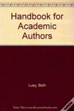 Capa do artigo Handbook For Academic Authors