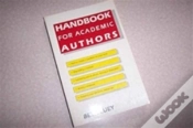 Capa do artigo Handbook For Academic Authors