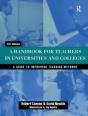 Handbook For Teachers In Universities And Colleges - Preview