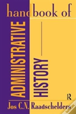 Capa do artigo Handbook Of Administrative History