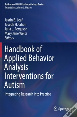Capa do artigo Handbook Of Applied Behavior Analysis Interventions For Autism