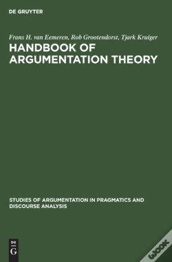 Capa do artigo Handbook Of Argumentation Theory