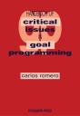 Handbook Of Critical Issues In Goal Programming - Preview