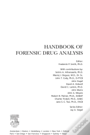 Capa do artigo Handbook Of Forensic Drug Analysis
