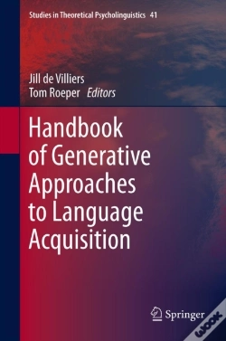 Capa do artigo Handbook Of Generative Approaches To Language Acquisition