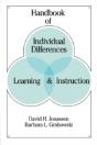 Handbook Of Individual Differences, Learning, And Instruction - Preview