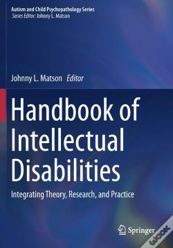 Capa do artigo Handbook Of Intellectual Disabilities