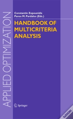 Capa do artigo Handbook Of Multicriteria Analysis