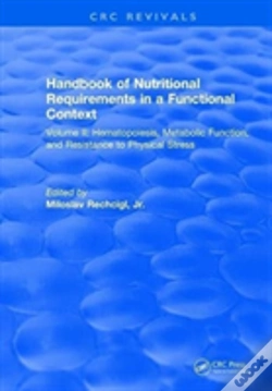 Capa do artigo Handbook Of Nutritional Requirements In A Functional Context