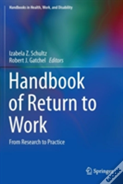 Capa do artigo Handbook Of Return To Work