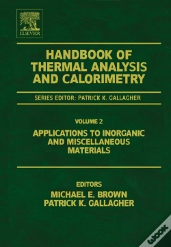 Capa do artigo Handbook Of Thermal Analysis And Calorimetry