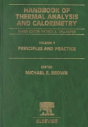 Handbook Of Thermal Analysis And Calorimetry - Preview