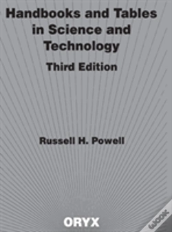 Capa do artigo Handbooks And Tables In Science And Technology, 3rd Edition