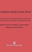Handkerchiefs From Paul