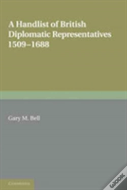 Capa do artigo Handlist Of British Diplomatic Representatives, 1509-1688