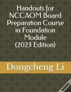 Capa do artigo Handouts For Nccaom Board Preparation Course In Foundation Module