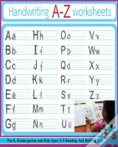 Handwriting A-Z Worksheets: Alphabet Tra