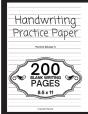 Handwriting Practice Paper For Kids - Preview