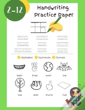 Capa do artigo Handwriting Practice Paper