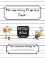 Handwriting Practice Paper - Preview