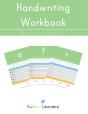 Handwriting Workbook Lowercase Letters A - Z - Preview