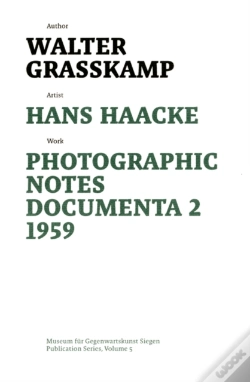 Capa do artigo Hans Haacke