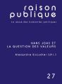 Hans Joas Et La Question Des Valeurs - Preview