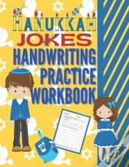 Hanukkah Jokes Handwriting Practice Workbook
