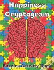 Capa do artigo Happiness Cryptogram Puzzles Activity Book