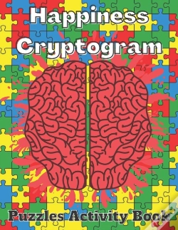 Capa do artigo Happiness Cryptogram Puzzles Activity Book