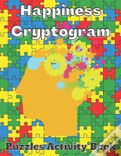 Capa do artigo Happiness Cryptogram Puzzles Activity Book