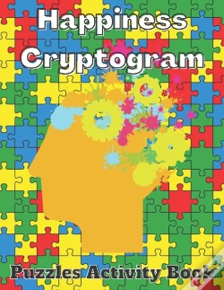 Capa do artigo Happiness Cryptogram Puzzles Activity Book